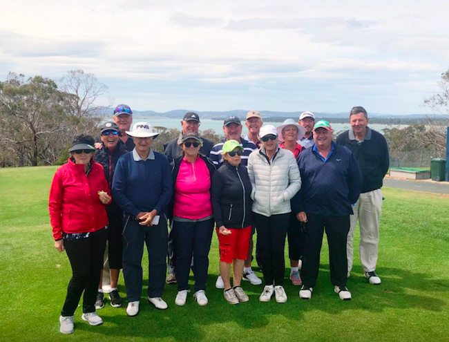 2019 Tasmania Golf Tour group - Day 1
