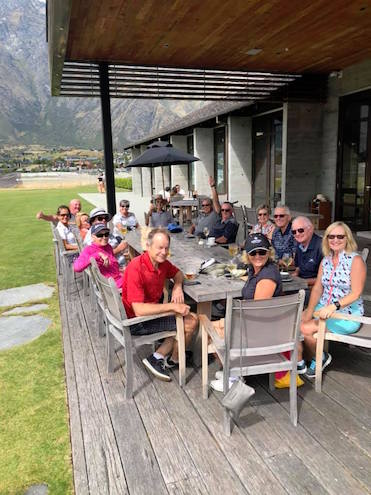 2020 New Zealand Golf Tour group